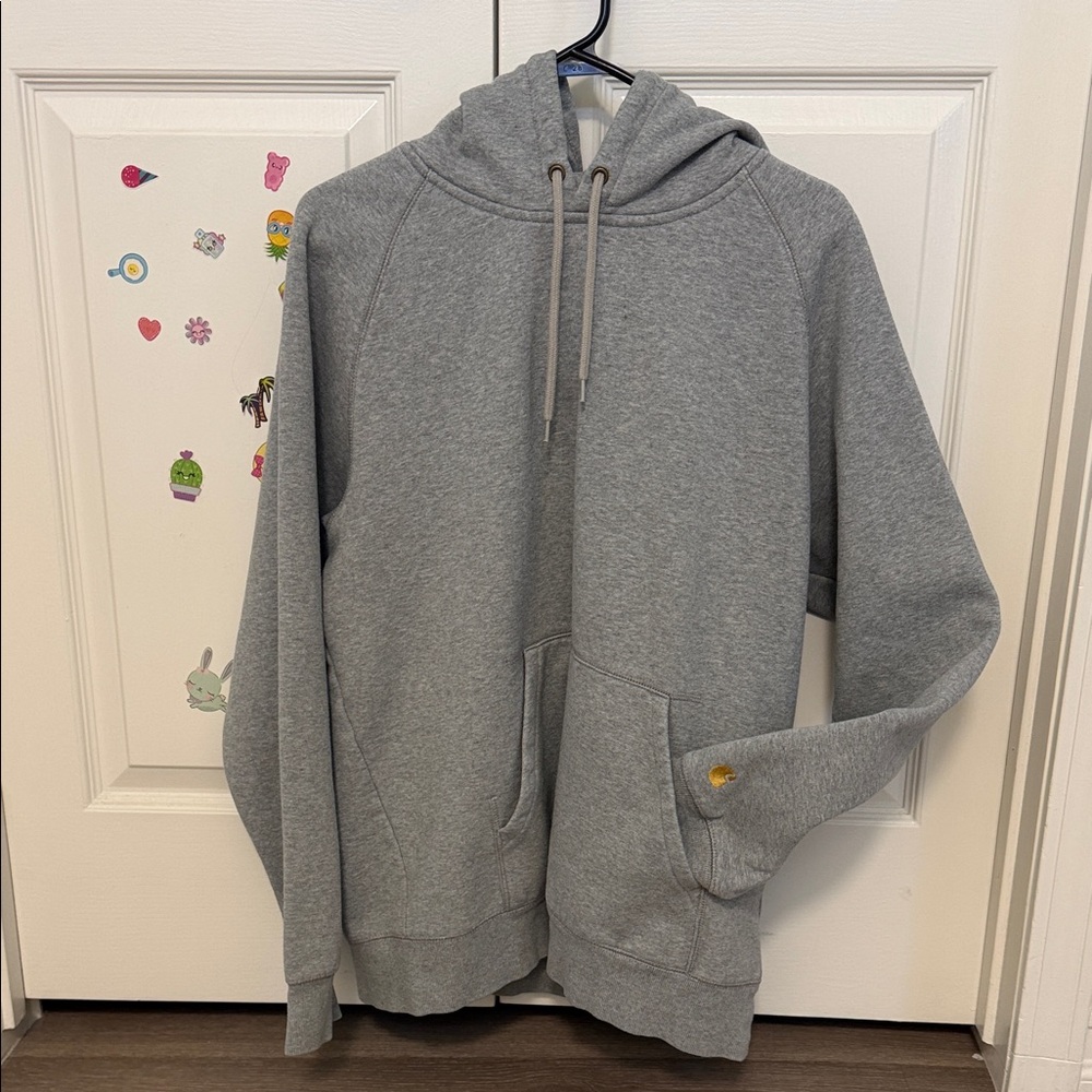 Carhartt WIP Gray Zip-Up Hoodie